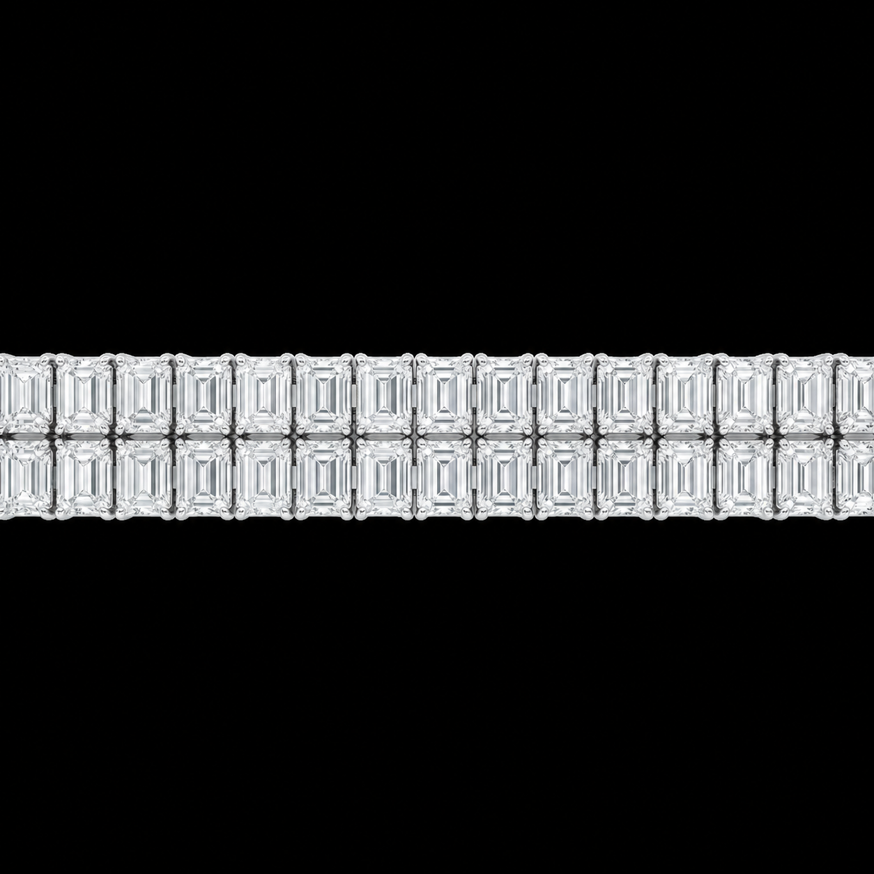 Emerald Cut Tennis Chain