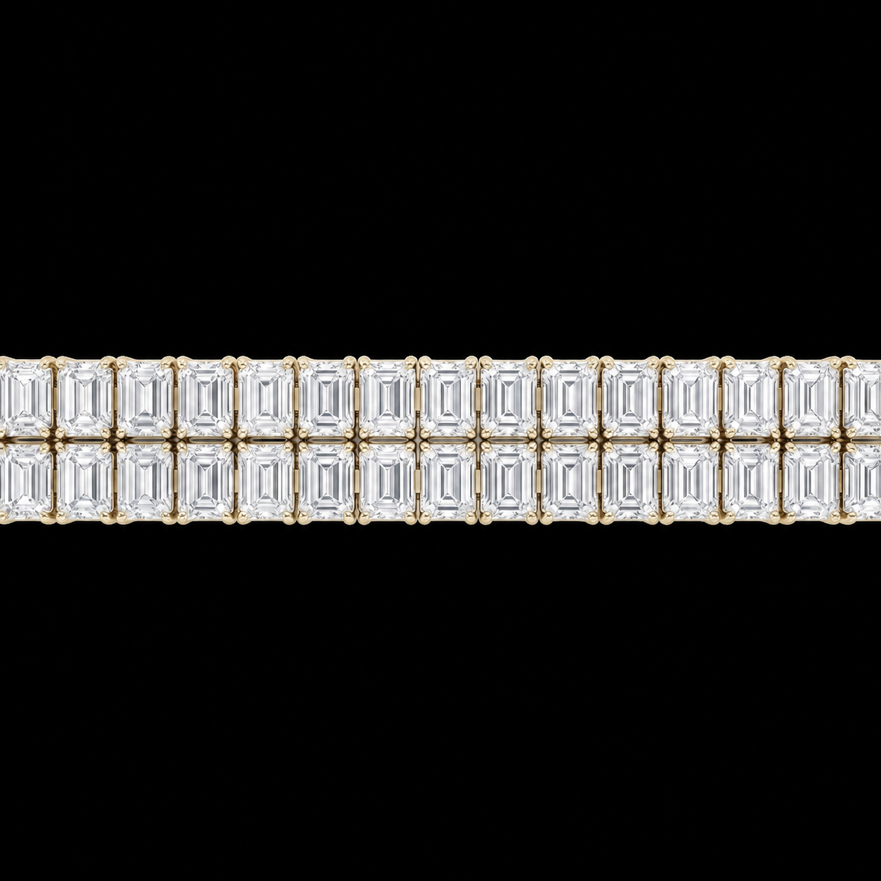 Emerald Cut Tennis Chain