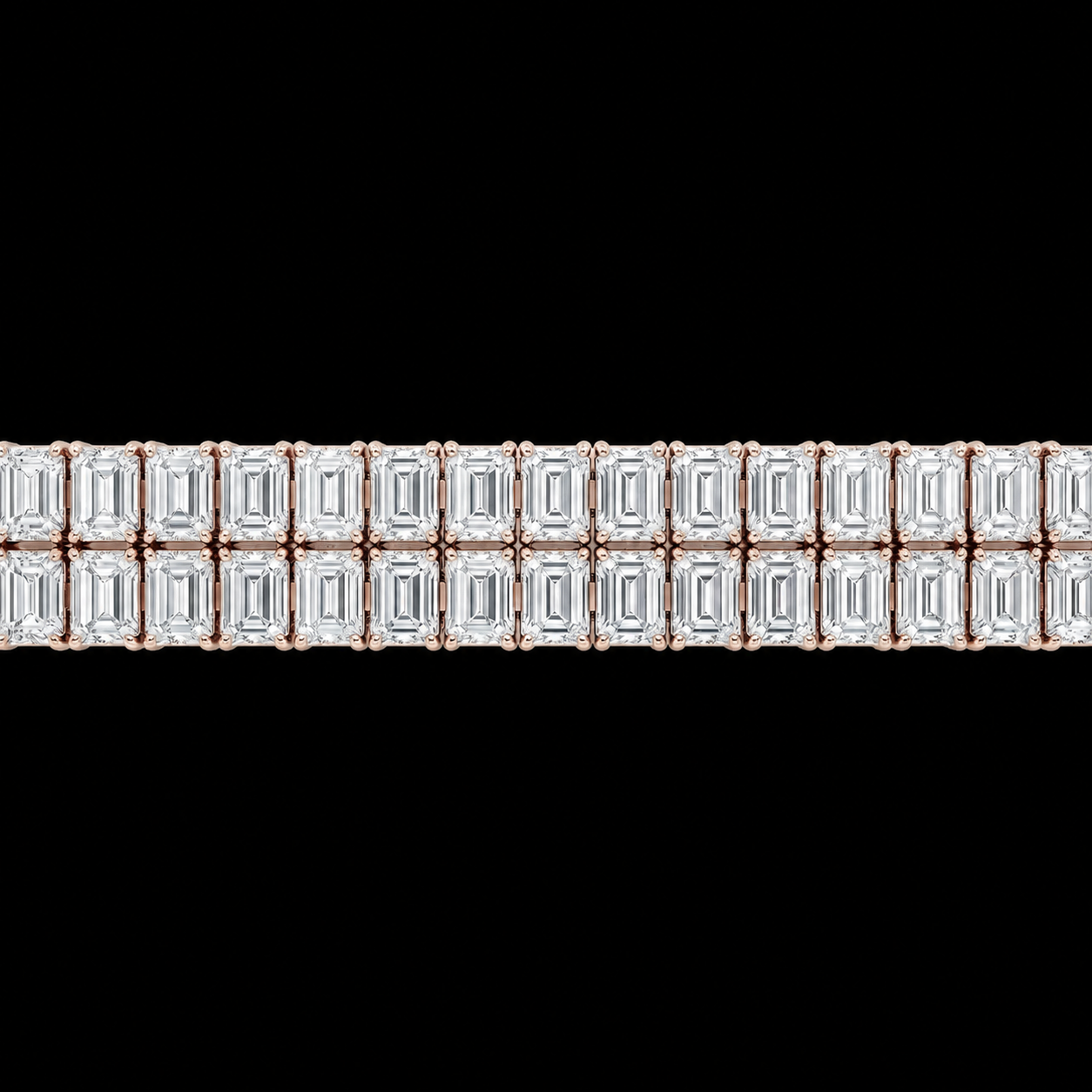 Emerald Cut Tennis Chain