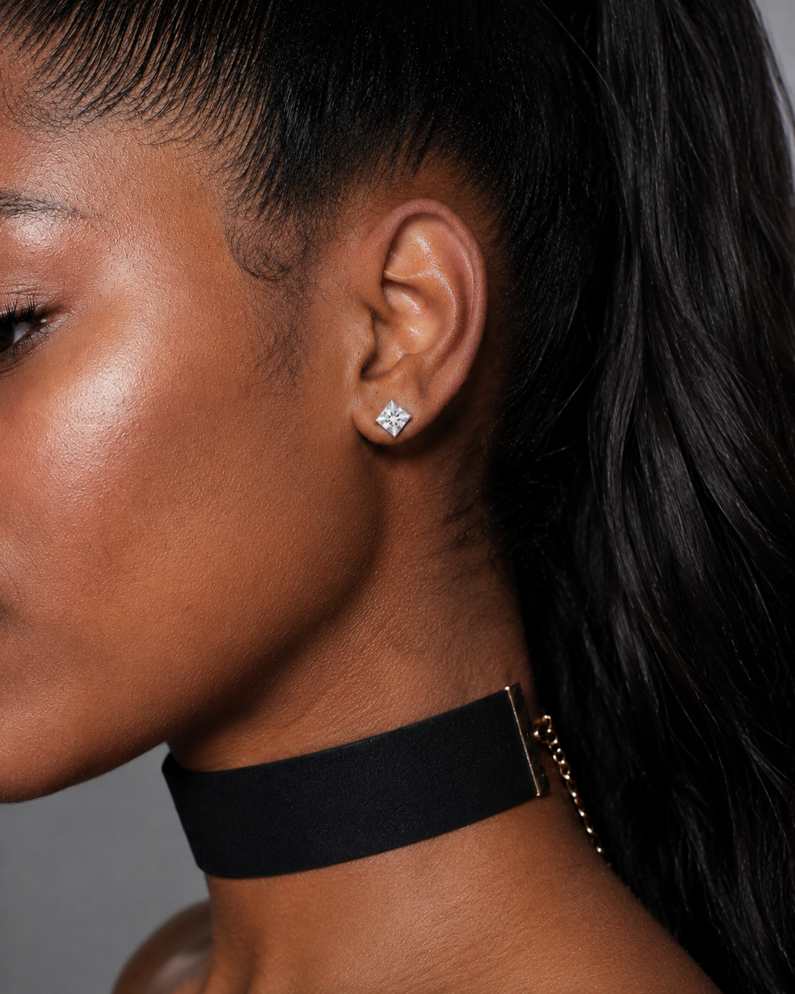 Crown Princess Stud Earrings